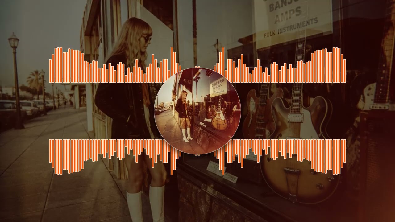 Kaleidoscope music visualizer folding the cover art into moving symmetry